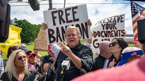 Steve Bannon asks federal judge to release him from prison early.